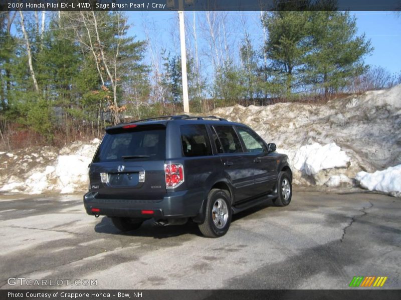 Sage Brush Pearl / Gray 2006 Honda Pilot EX-L 4WD