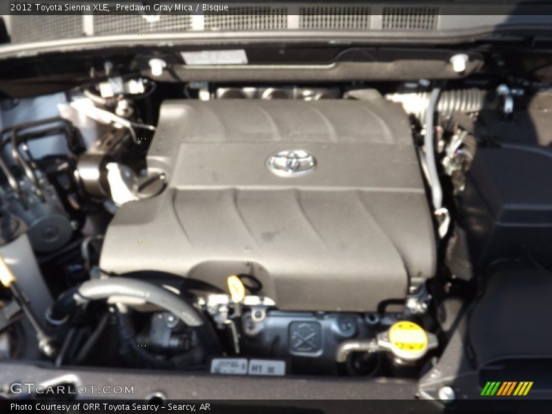 Predawn Gray Mica / Bisque 2012 Toyota Sienna XLE