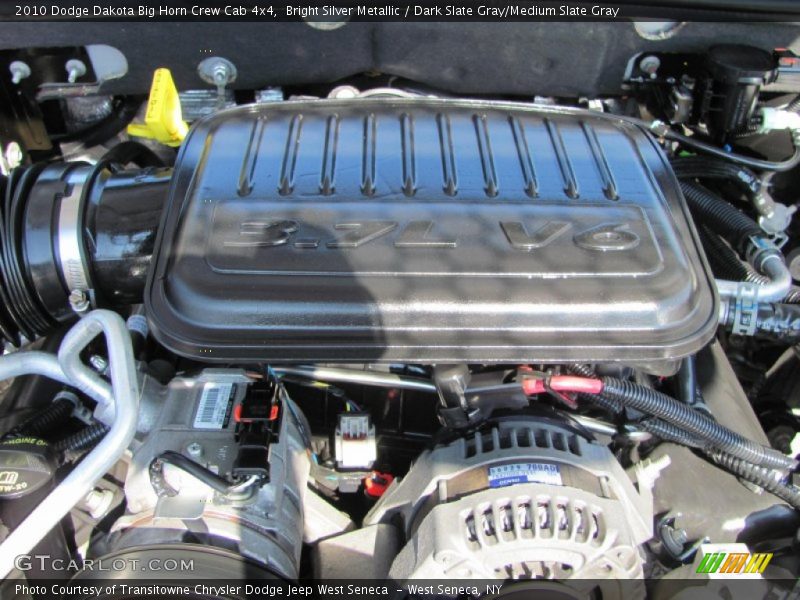  2010 Dakota Big Horn Crew Cab 4x4 Engine - 3.7 Liter SOHC 12-Valve Magnum V6