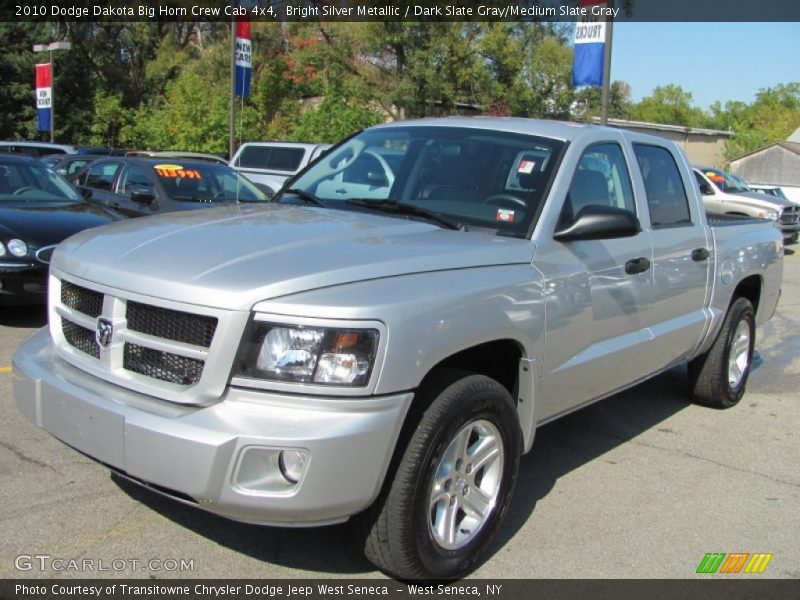 Front 3/4 View of 2010 Dakota Big Horn Crew Cab 4x4