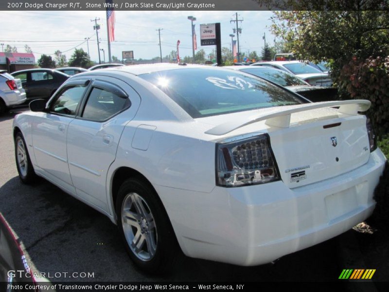 Stone White / Dark Slate Gray/Light Graystone 2007 Dodge Charger R/T