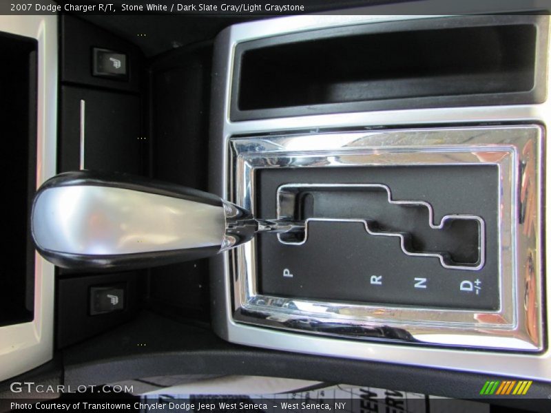 Stone White / Dark Slate Gray/Light Graystone 2007 Dodge Charger R/T