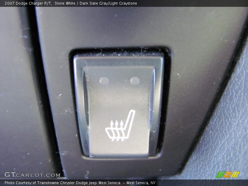 Stone White / Dark Slate Gray/Light Graystone 2007 Dodge Charger R/T