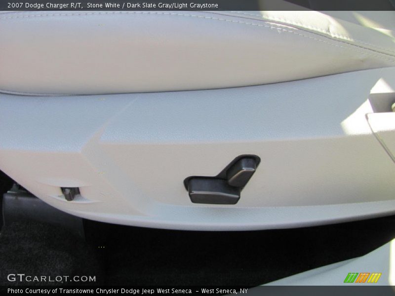 Stone White / Dark Slate Gray/Light Graystone 2007 Dodge Charger R/T