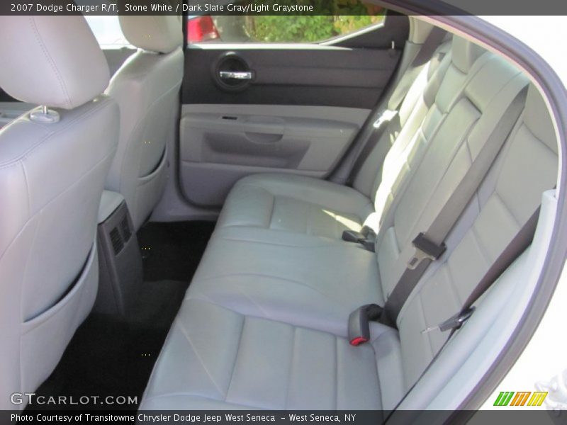 Stone White / Dark Slate Gray/Light Graystone 2007 Dodge Charger R/T