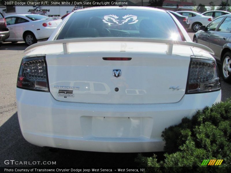 Stone White / Dark Slate Gray/Light Graystone 2007 Dodge Charger R/T