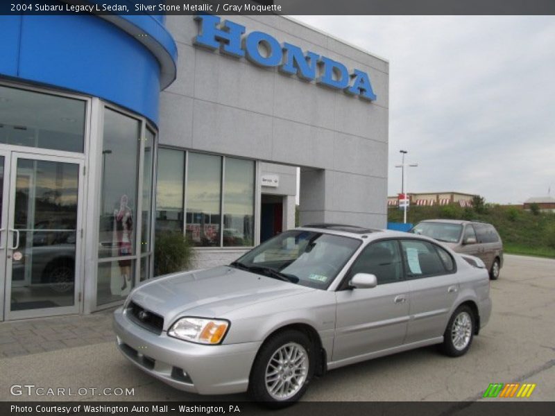 Silver Stone Metallic / Gray Moquette 2004 Subaru Legacy L Sedan