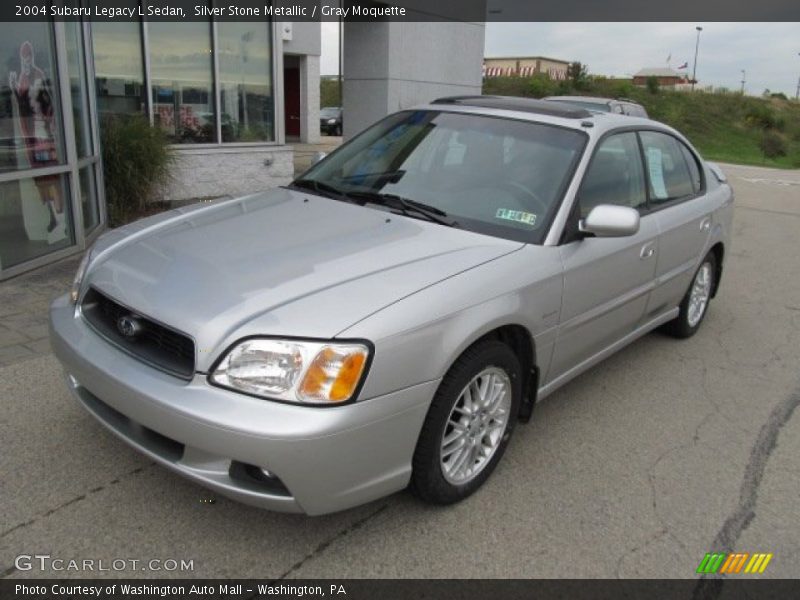 Silver Stone Metallic / Gray Moquette 2004 Subaru Legacy L Sedan
