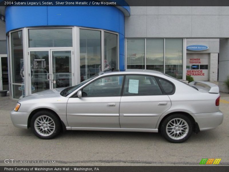 Silver Stone Metallic / Gray Moquette 2004 Subaru Legacy L Sedan
