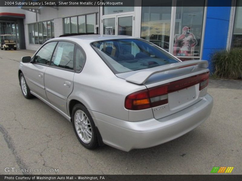 Silver Stone Metallic / Gray Moquette 2004 Subaru Legacy L Sedan