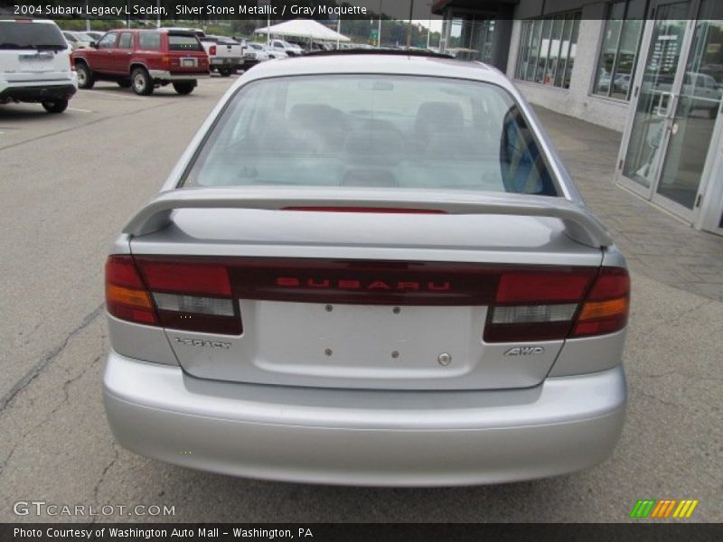 Silver Stone Metallic / Gray Moquette 2004 Subaru Legacy L Sedan