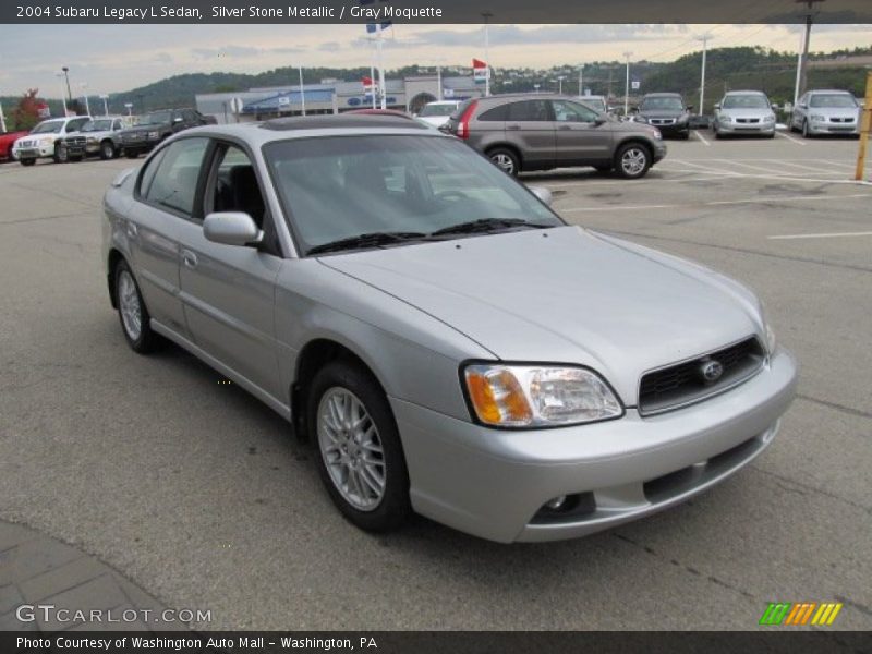 Silver Stone Metallic / Gray Moquette 2004 Subaru Legacy L Sedan