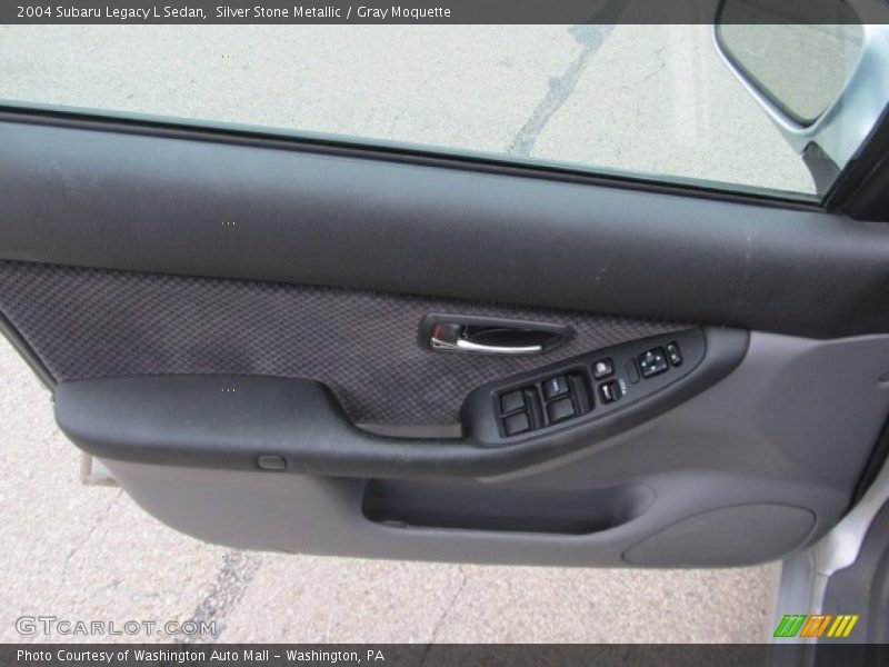 Silver Stone Metallic / Gray Moquette 2004 Subaru Legacy L Sedan