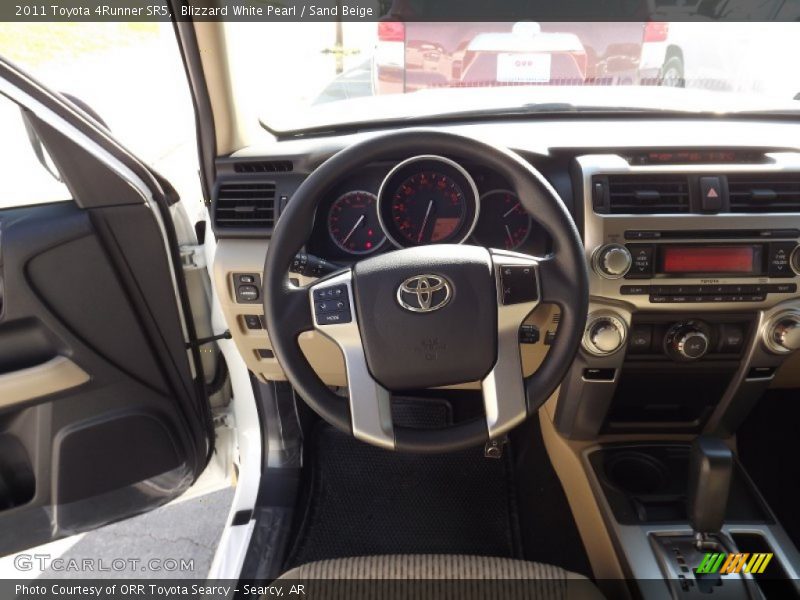 Blizzard White Pearl / Sand Beige 2011 Toyota 4Runner SR5