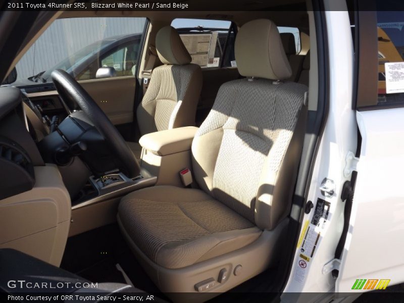 Blizzard White Pearl / Sand Beige 2011 Toyota 4Runner SR5