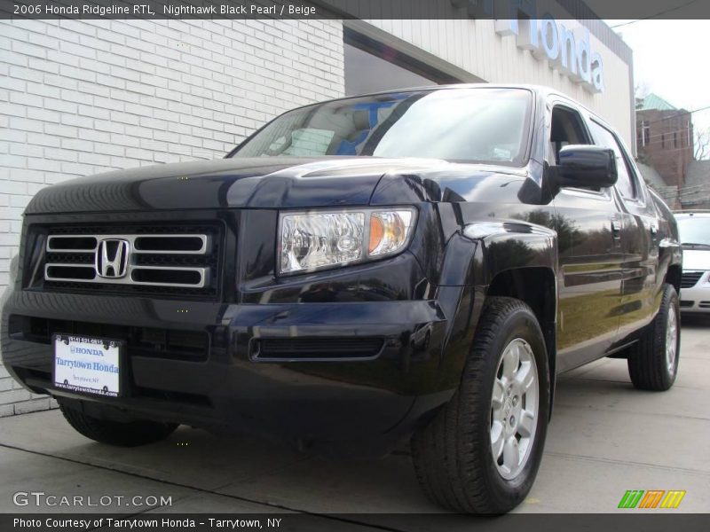 Nighthawk Black Pearl / Beige 2006 Honda Ridgeline RTL