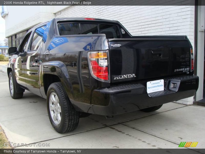 Nighthawk Black Pearl / Beige 2006 Honda Ridgeline RTL