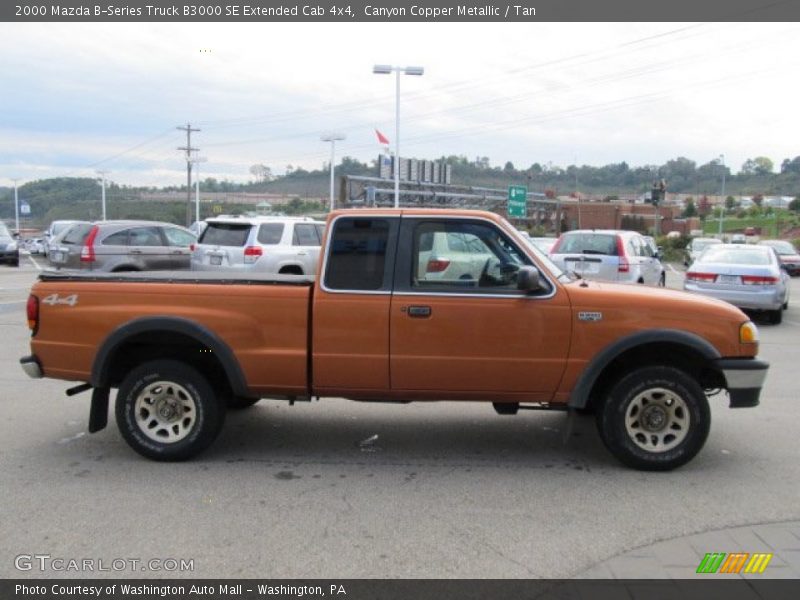  2000 B-Series Truck B3000 SE Extended Cab 4x4 Canyon Copper Metallic