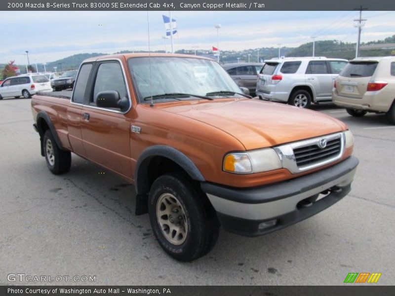 Front 3/4 View of 2000 B-Series Truck B3000 SE Extended Cab 4x4