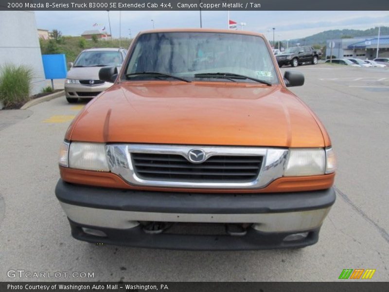 Canyon Copper Metallic / Tan 2000 Mazda B-Series Truck B3000 SE Extended Cab 4x4