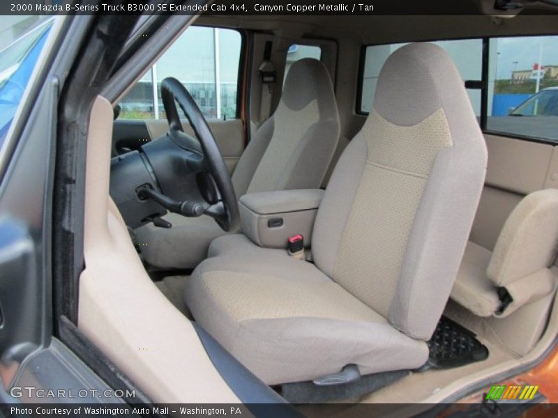  2000 B-Series Truck B3000 SE Extended Cab 4x4 Tan Interior