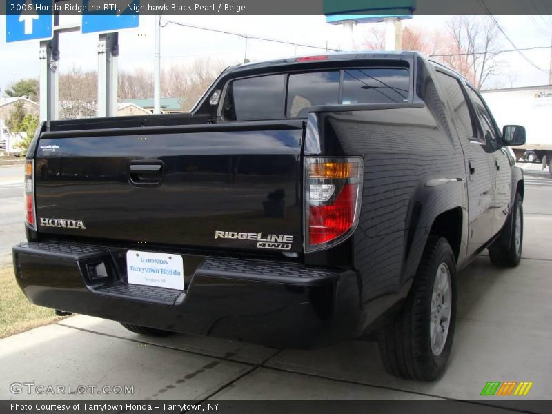 Nighthawk Black Pearl / Beige 2006 Honda Ridgeline RTL