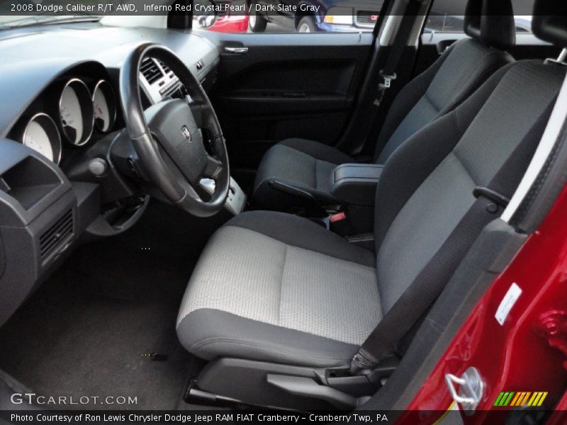 Inferno Red Crystal Pearl / Dark Slate Gray 2008 Dodge Caliber R/T AWD
