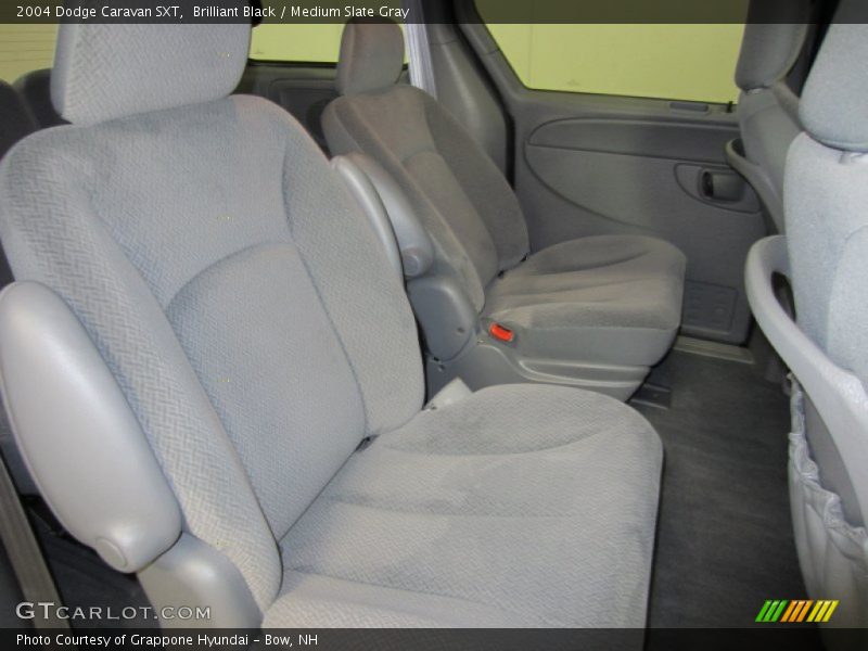 Brilliant Black / Medium Slate Gray 2004 Dodge Caravan SXT
