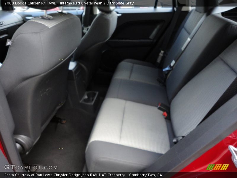 Inferno Red Crystal Pearl / Dark Slate Gray 2008 Dodge Caliber R/T AWD