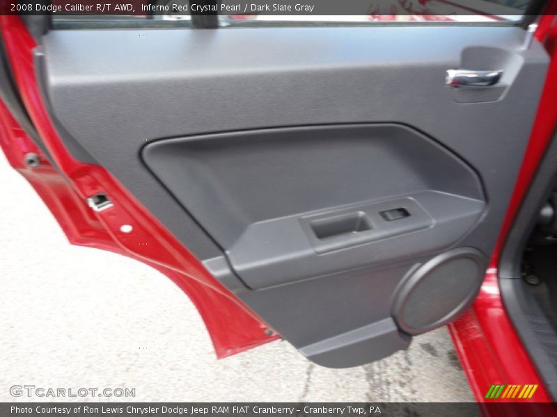 Inferno Red Crystal Pearl / Dark Slate Gray 2008 Dodge Caliber R/T AWD