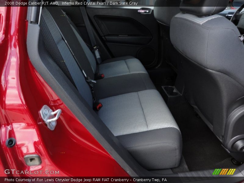 Inferno Red Crystal Pearl / Dark Slate Gray 2008 Dodge Caliber R/T AWD