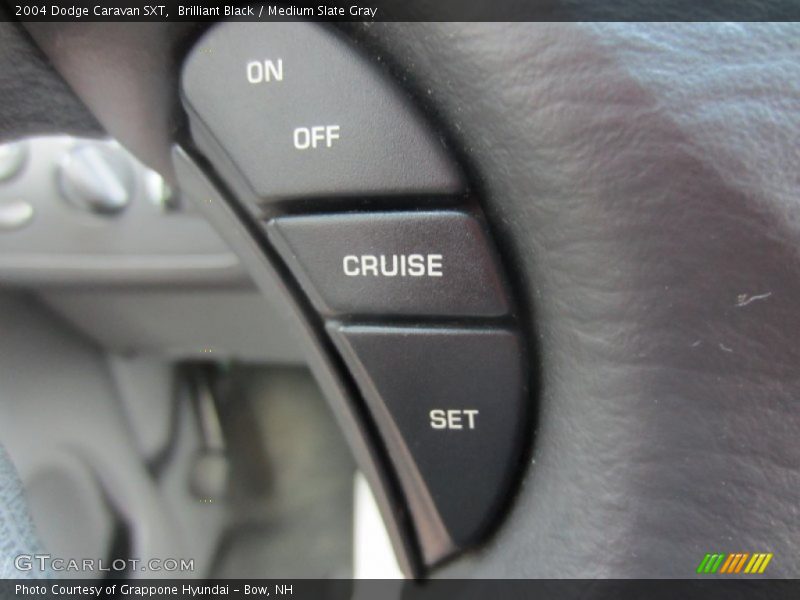 Brilliant Black / Medium Slate Gray 2004 Dodge Caravan SXT