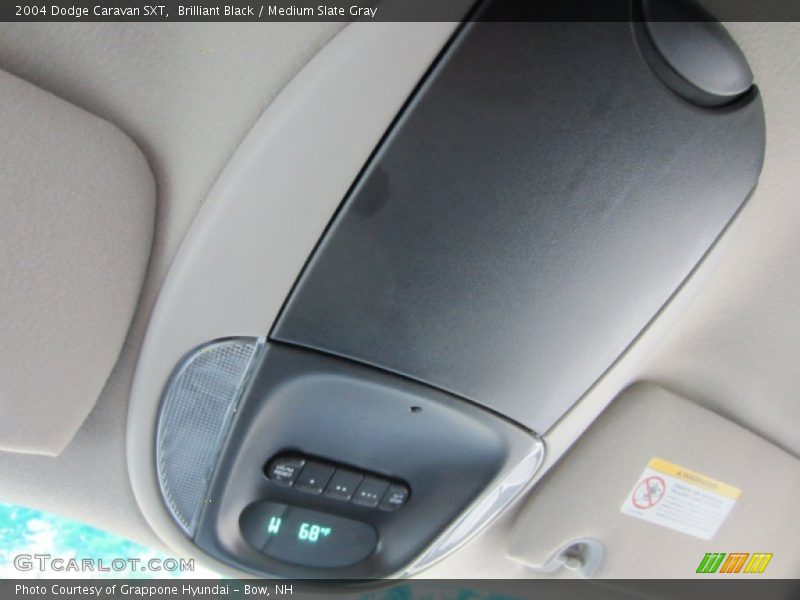 Brilliant Black / Medium Slate Gray 2004 Dodge Caravan SXT