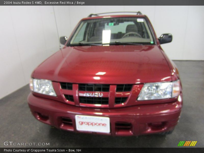 Excessive Red Mica / Beige 2004 Isuzu Rodeo S 4WD