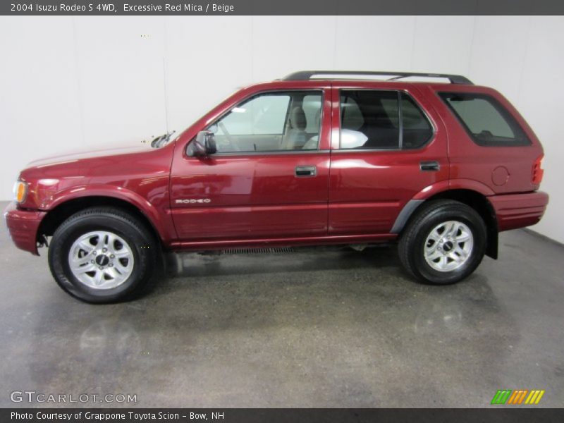  2004 Rodeo S 4WD Excessive Red Mica