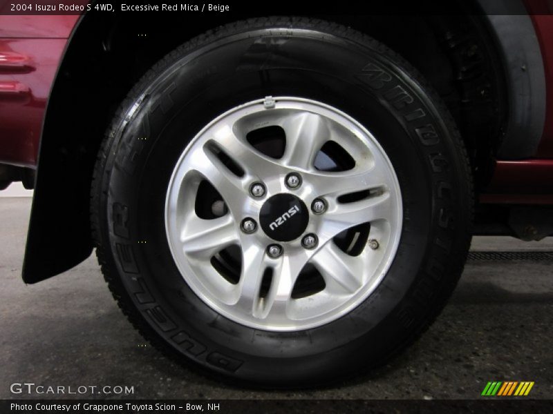  2004 Rodeo S 4WD Wheel