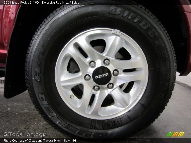  2004 Rodeo S 4WD Wheel
