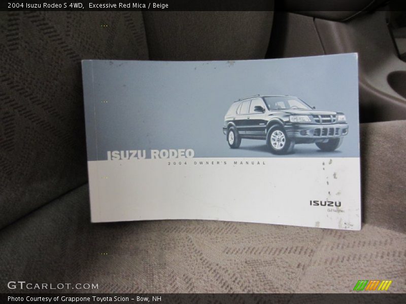 Books/Manuals of 2004 Rodeo S 4WD