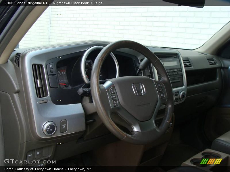 Nighthawk Black Pearl / Beige 2006 Honda Ridgeline RTL