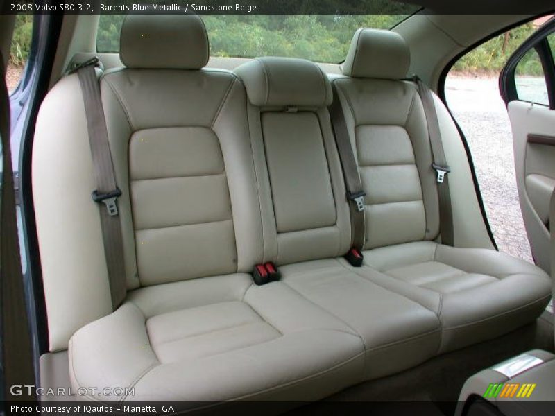 Barents Blue Metallic / Sandstone Beige 2008 Volvo S80 3.2