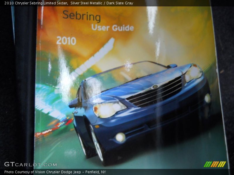 Silver Steel Metallic / Dark Slate Gray 2010 Chrysler Sebring Limited Sedan