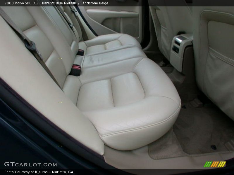 Barents Blue Metallic / Sandstone Beige 2008 Volvo S80 3.2