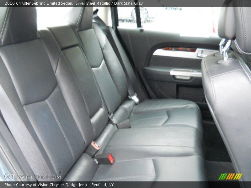 Silver Steel Metallic / Dark Slate Gray 2010 Chrysler Sebring Limited Sedan