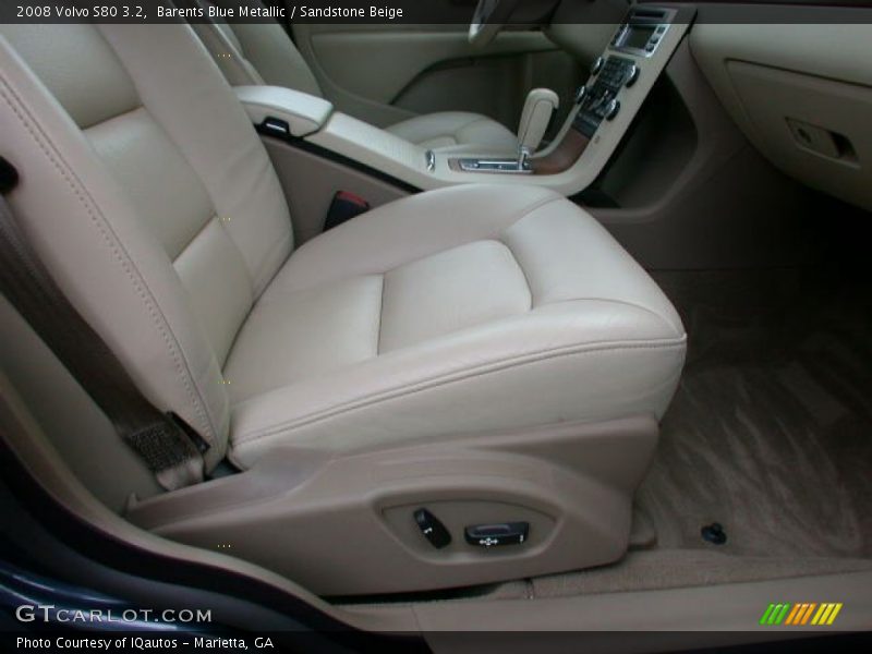 Barents Blue Metallic / Sandstone Beige 2008 Volvo S80 3.2