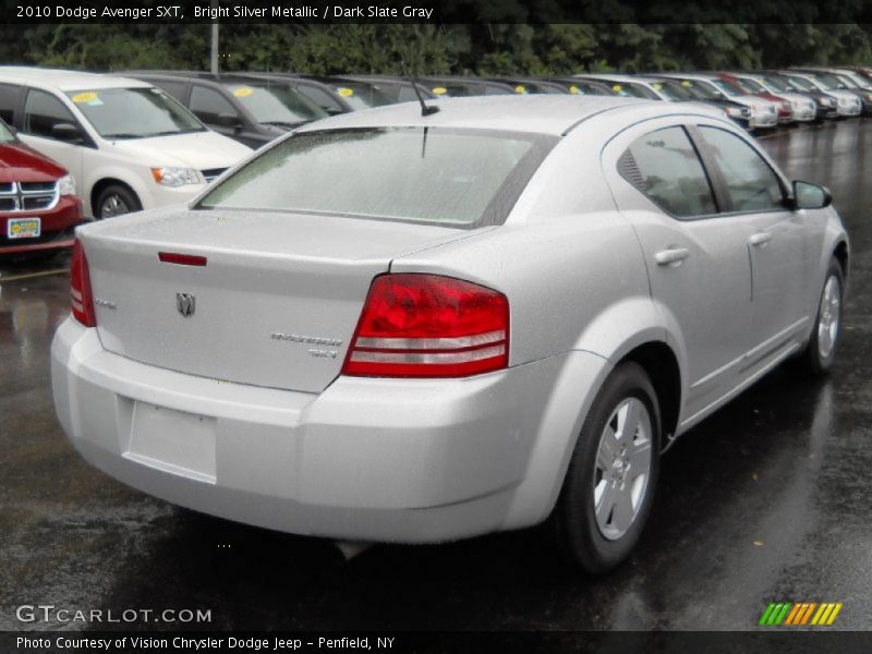 Bright Silver Metallic / Dark Slate Gray 2010 Dodge Avenger SXT