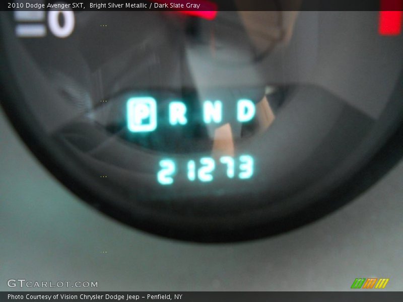 Bright Silver Metallic / Dark Slate Gray 2010 Dodge Avenger SXT