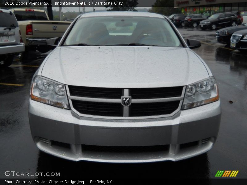 Bright Silver Metallic / Dark Slate Gray 2010 Dodge Avenger SXT