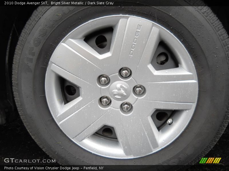 Bright Silver Metallic / Dark Slate Gray 2010 Dodge Avenger SXT