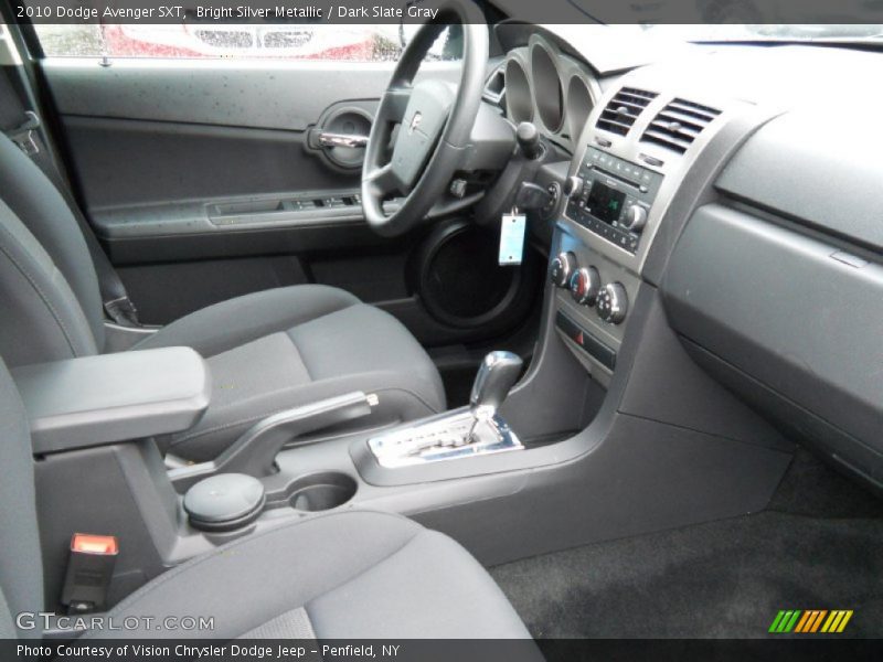 Bright Silver Metallic / Dark Slate Gray 2010 Dodge Avenger SXT