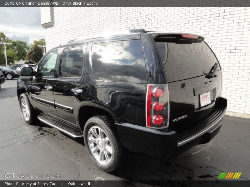Onyx Black / Ebony 2008 GMC Yukon Denali AWD